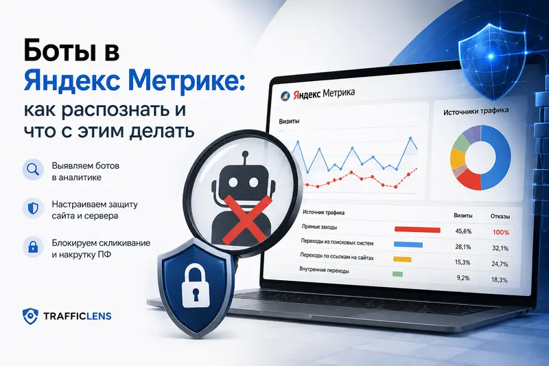 Боты в Яндекс Метрике: как распознать и что с этим делать